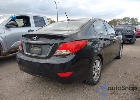 2012 Hyundai Accent Gls z USA, uszkodzony, nr VIN KMHCU4AEXCU168949